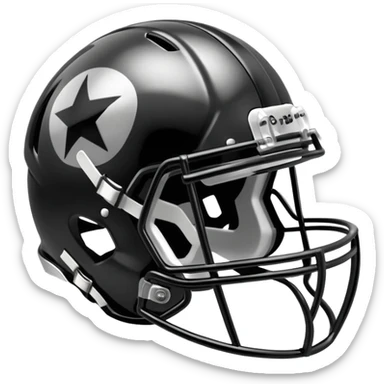 Football helmet sticker