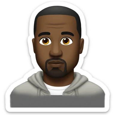 kanye west sticker