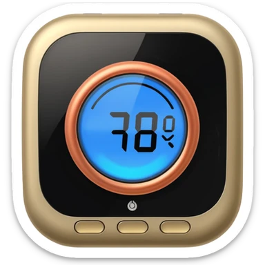 Thermostat sticker