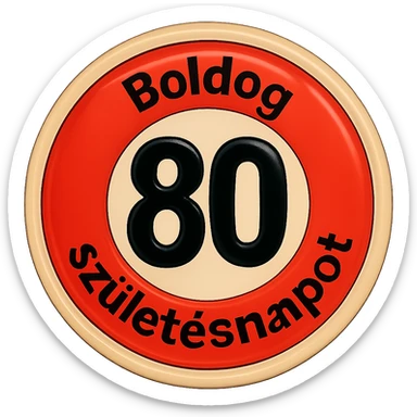 Inside the red circle, make the background completely white including behind the number and text. Outside the circle, keep the background transparent. Maintain the original retro stickers style. sticker