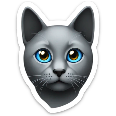 a-black-cat-with-blue-eyes-works-on-the-stock-market Download emoji sticker
