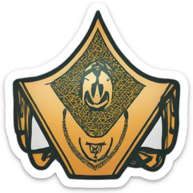 Kawkab athlétique club Marrakech _ logo sticker