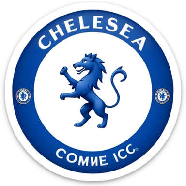 Chelsea Fc logo sticker