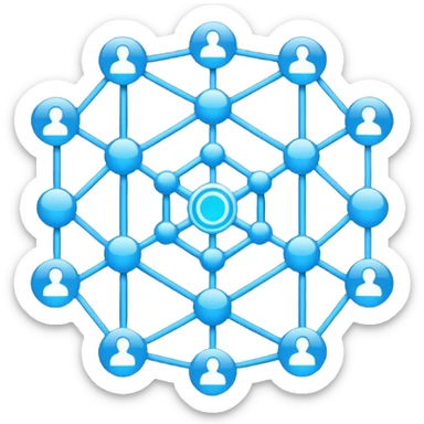 data science interconnections sticker