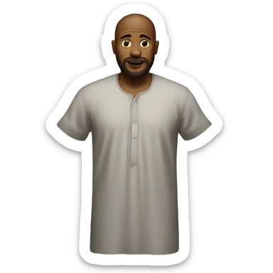 clothing replica god sticker