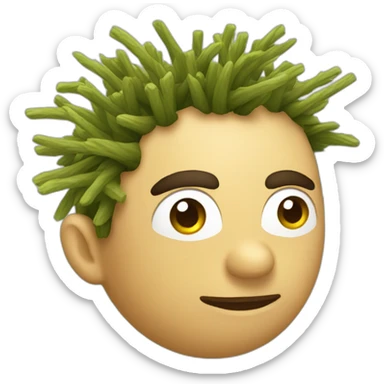 Rolling Tumble weed sticker