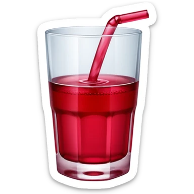 cranberry juice sticker
