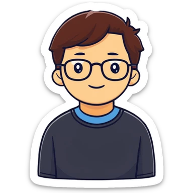 think tank founder with strategic vision sticker