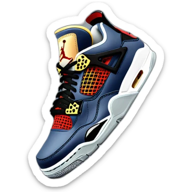 air jordan 4 sticker