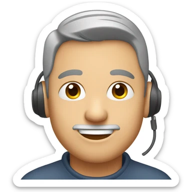 Me wearing hearing aids sticker