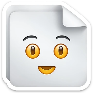 5 numero em um papel  sticker