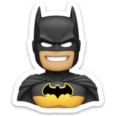 Batman qui fait coucou sticker