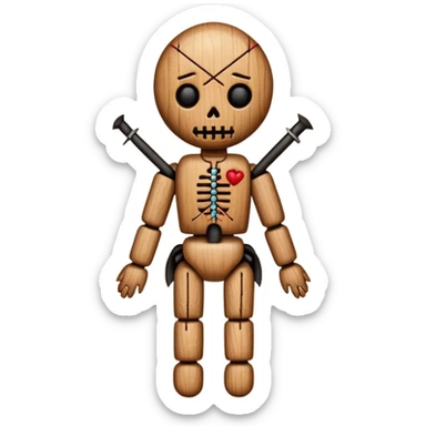 Voodoo sticker