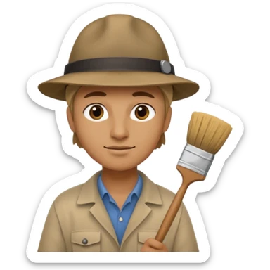 Archaeologist sticker