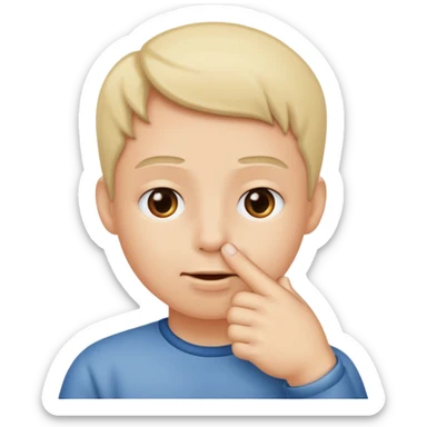 to suck one's thumb sticker