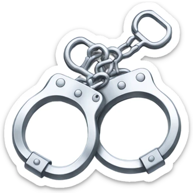 Handcuffs  sticker