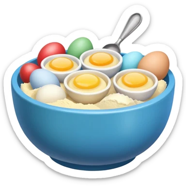 hobby baking ingredients sticker