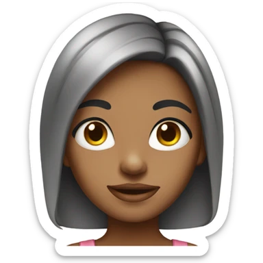 Pretty girl  sticker