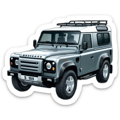 New Land rover defender sticker