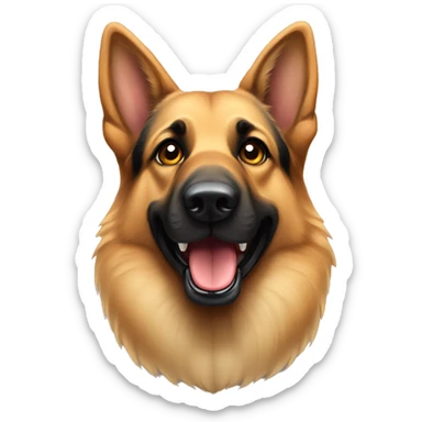 German Shepherd  sticker
