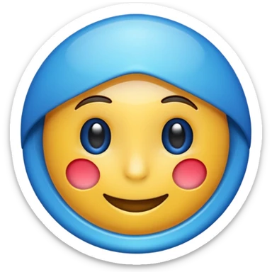Quiero un emoji de verificación como la de tiktok qué sea así ✔️ pero de color azul en un circulo adentro sticker