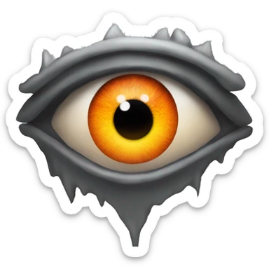 realistic Eye of Sauron sticker