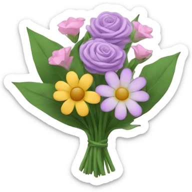 flower bouqet sticker