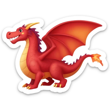 Dragon sticker