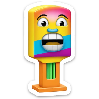 Pez dispenser  sticker