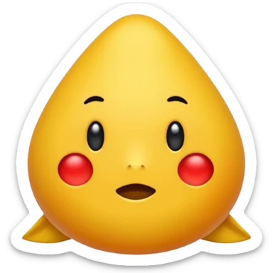 choking the chicken with one hand around the chickens neck sticker