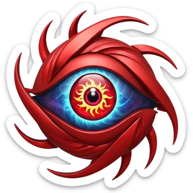 Eye of chaos warhammer sticker