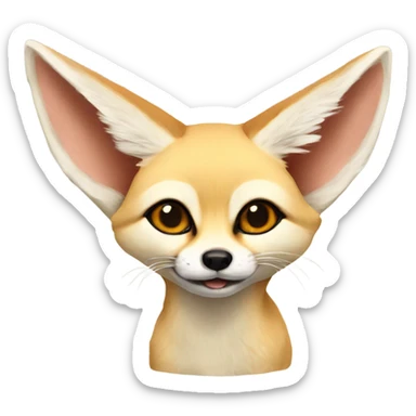 fennec fox  sticker