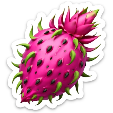 dragonfruit fruit sticker