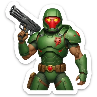 Doom eternal doom-slayer not emoji sticker