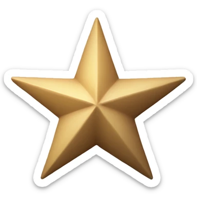 Five-pointed star with numbers at the ends 6 2 1 9 9 sticker