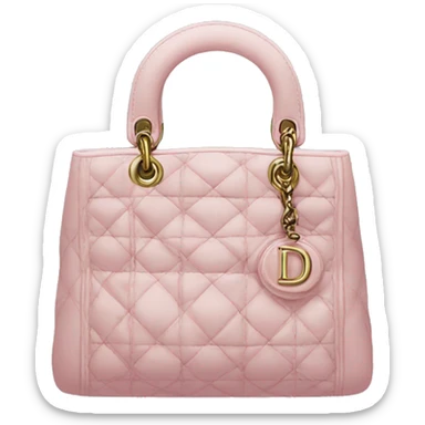dior bag sticker