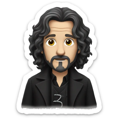 Sirius black sticker