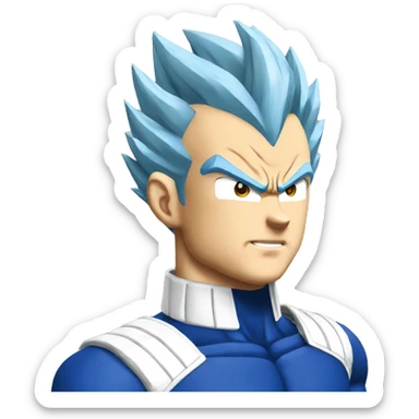 Vegeta blue sticker