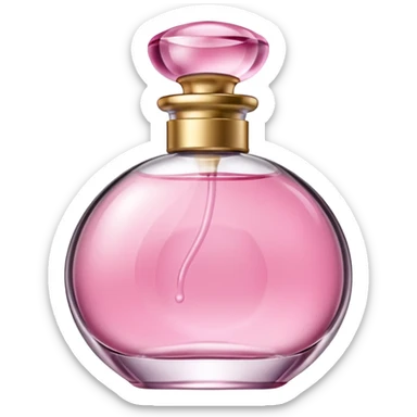 perfume pink sticker