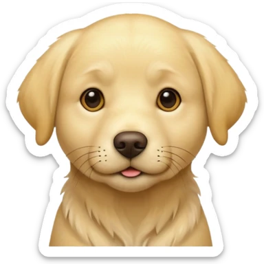Yellow Labrador  sticker