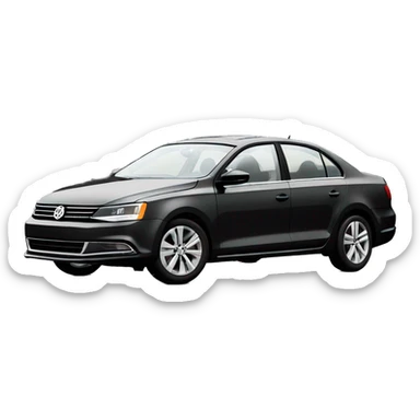 Volkswagen Jetta 2015 black  sticker
