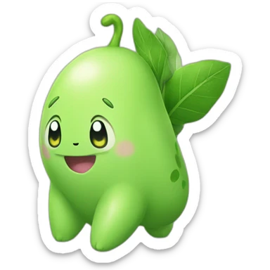 Chikorita sticker