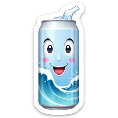 Surf side seltzer  sticker