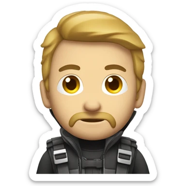 Vigilante de seguridad  sticker