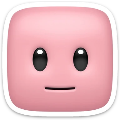 Light pink came facing forwardra sticker