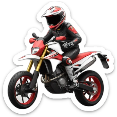 Supermotard sticker