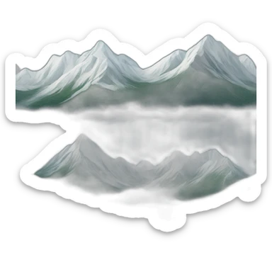 Carpathian mountains sticker