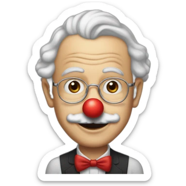 kemal kilicdaroglu as clown sticker
