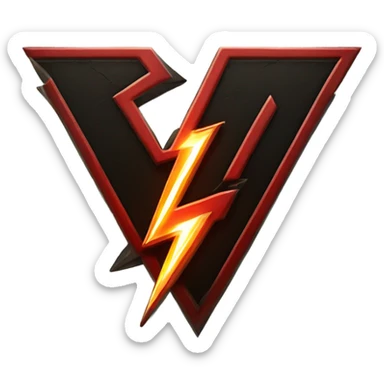 AC/DC logo text sticker