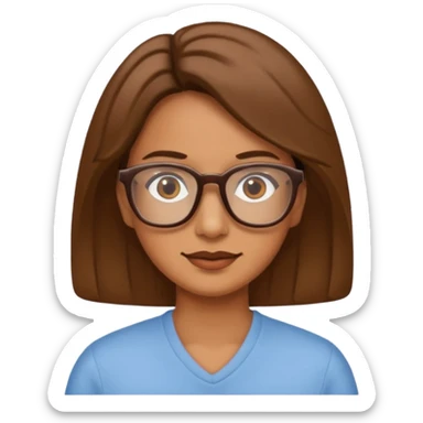 madre con jafas marrocina sticker